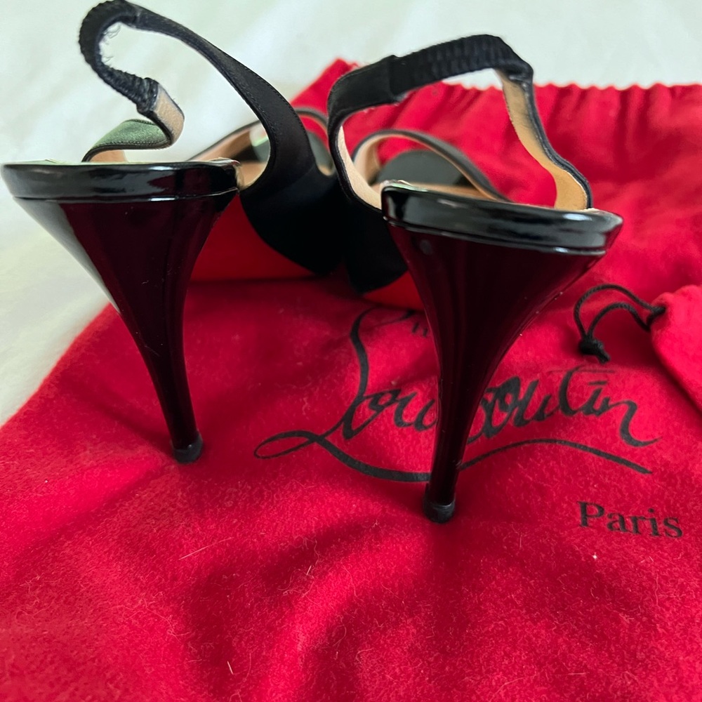 Christian Louboutin black heels